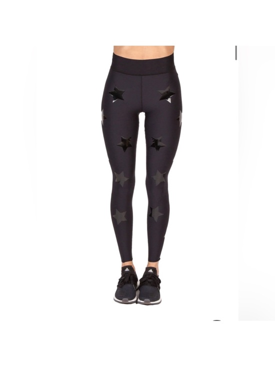 ultracor Pants - Ultracor Star Lux Knockout Print Leggings Black M